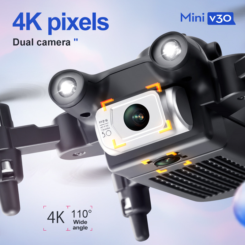 Mini V30 WiFi FPV Drone With 4 - Drone Kit Tricopter recension och pris