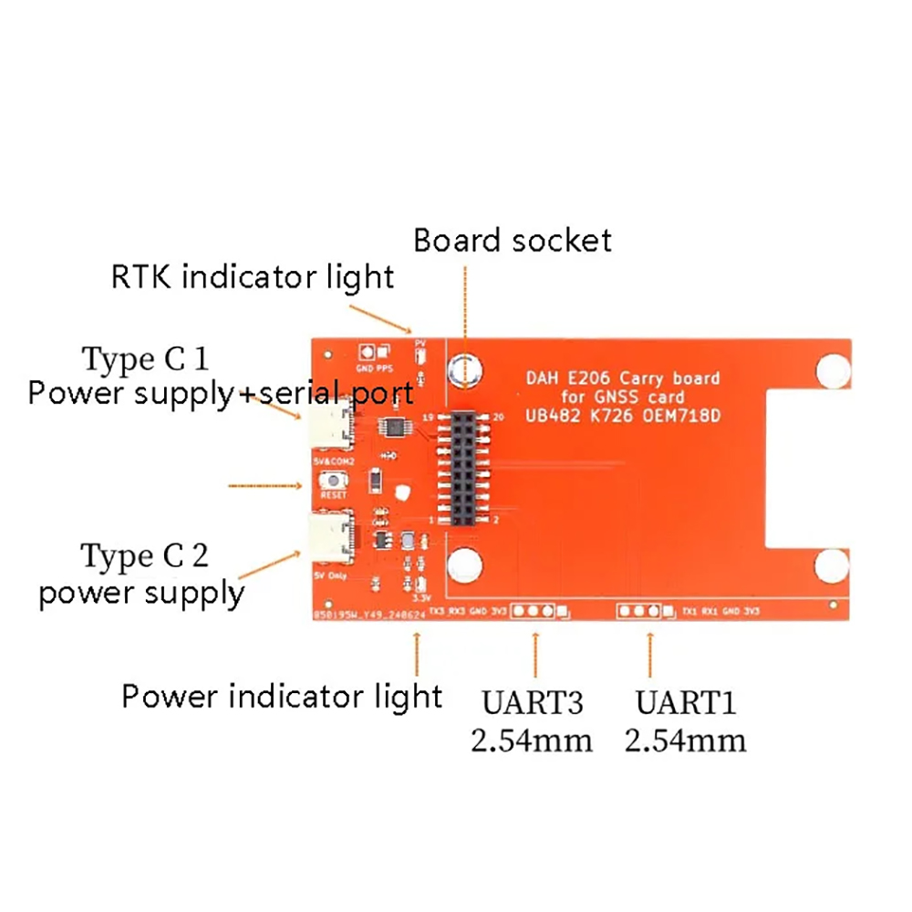 GNSS Receiver Carry Board For  - Drone Kit Hexacopter recension och pris