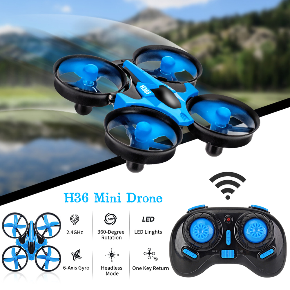 JJRC H36 Mini Rc Drone 4ch 6-A - Drone Kit Tricopter recension och pris