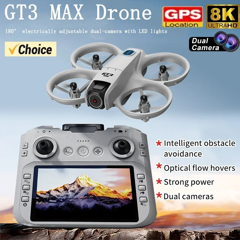 2026 NEW GT3 Mini With LED Fol - Drone Kit Tricopter recension och pris