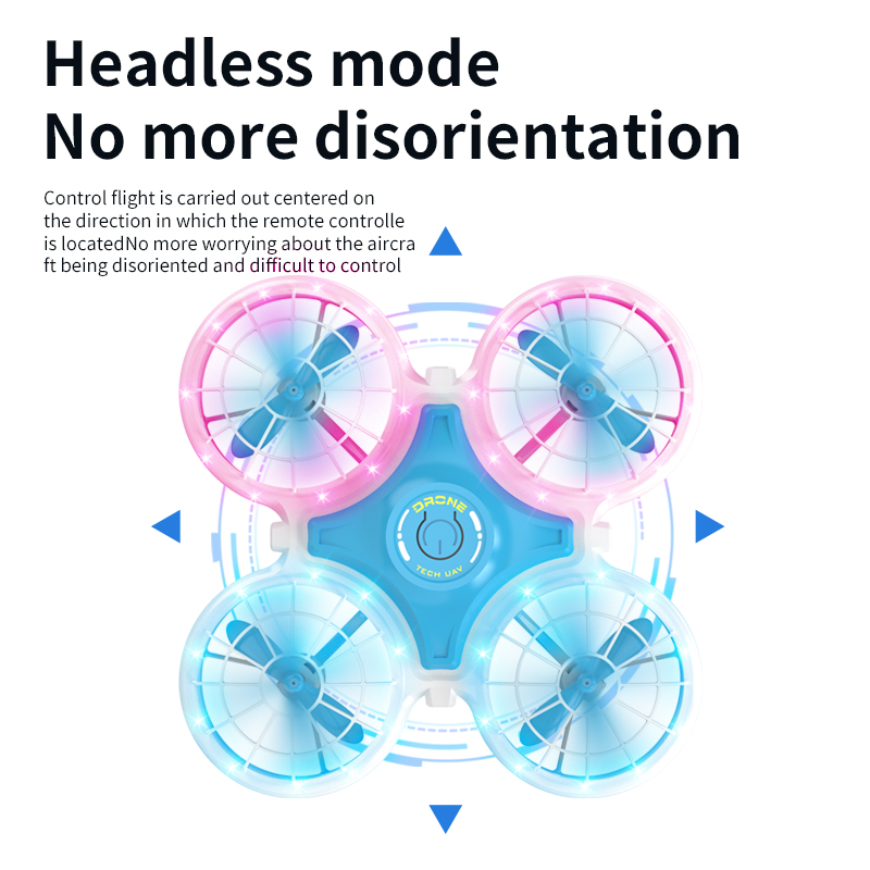 Mini Drone Flash 3D Flip 2.4G  - Drone Kit Tricopter recension och pris